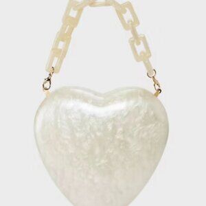 Pearl Heart Purse